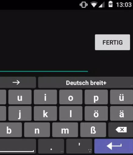 German for AnySoftKeyboard Tangkapan skrin 2