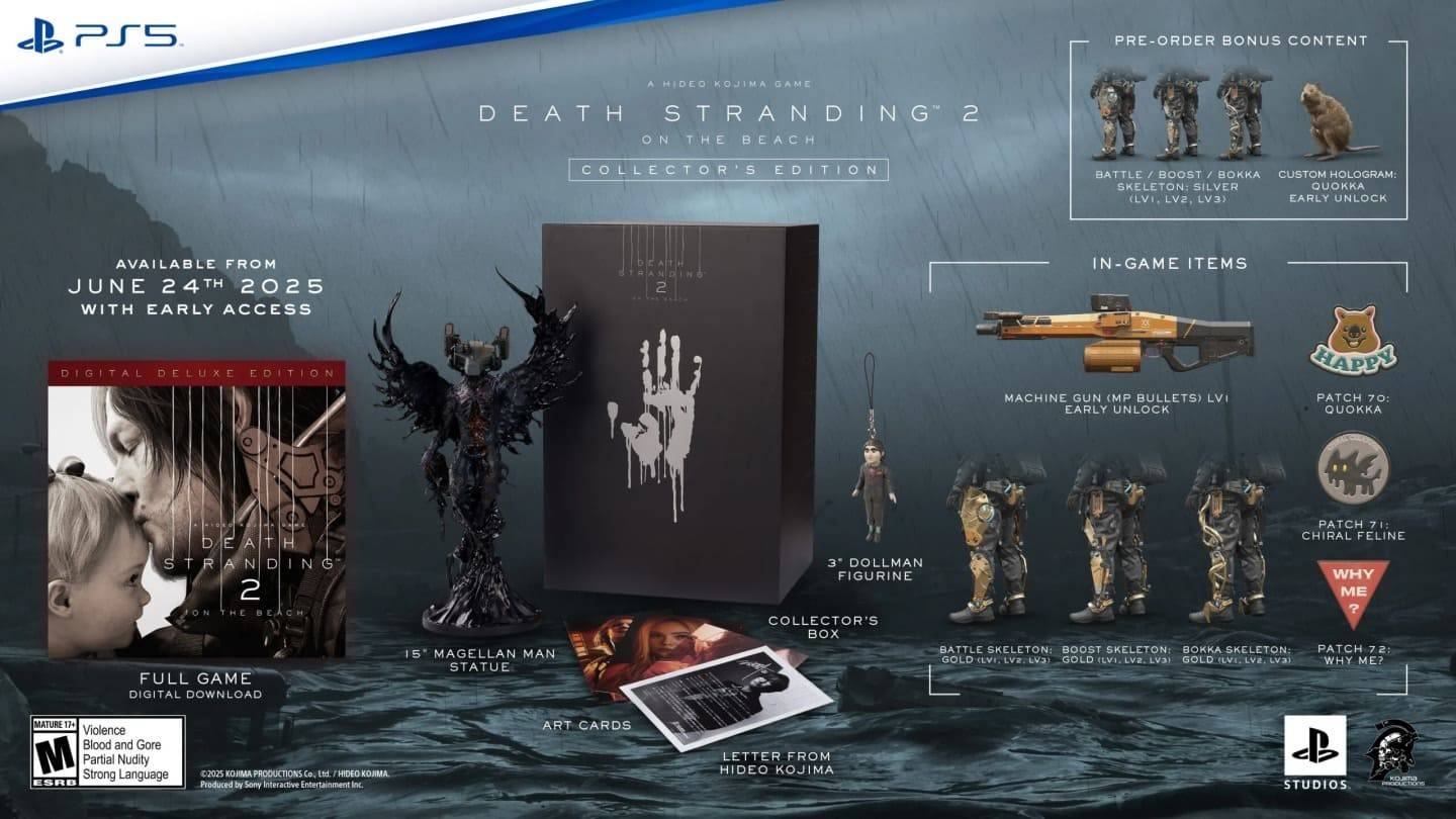 Sony melancarkan treler Edisi Pemungut untuk Death Stranding 2: Di Pantai