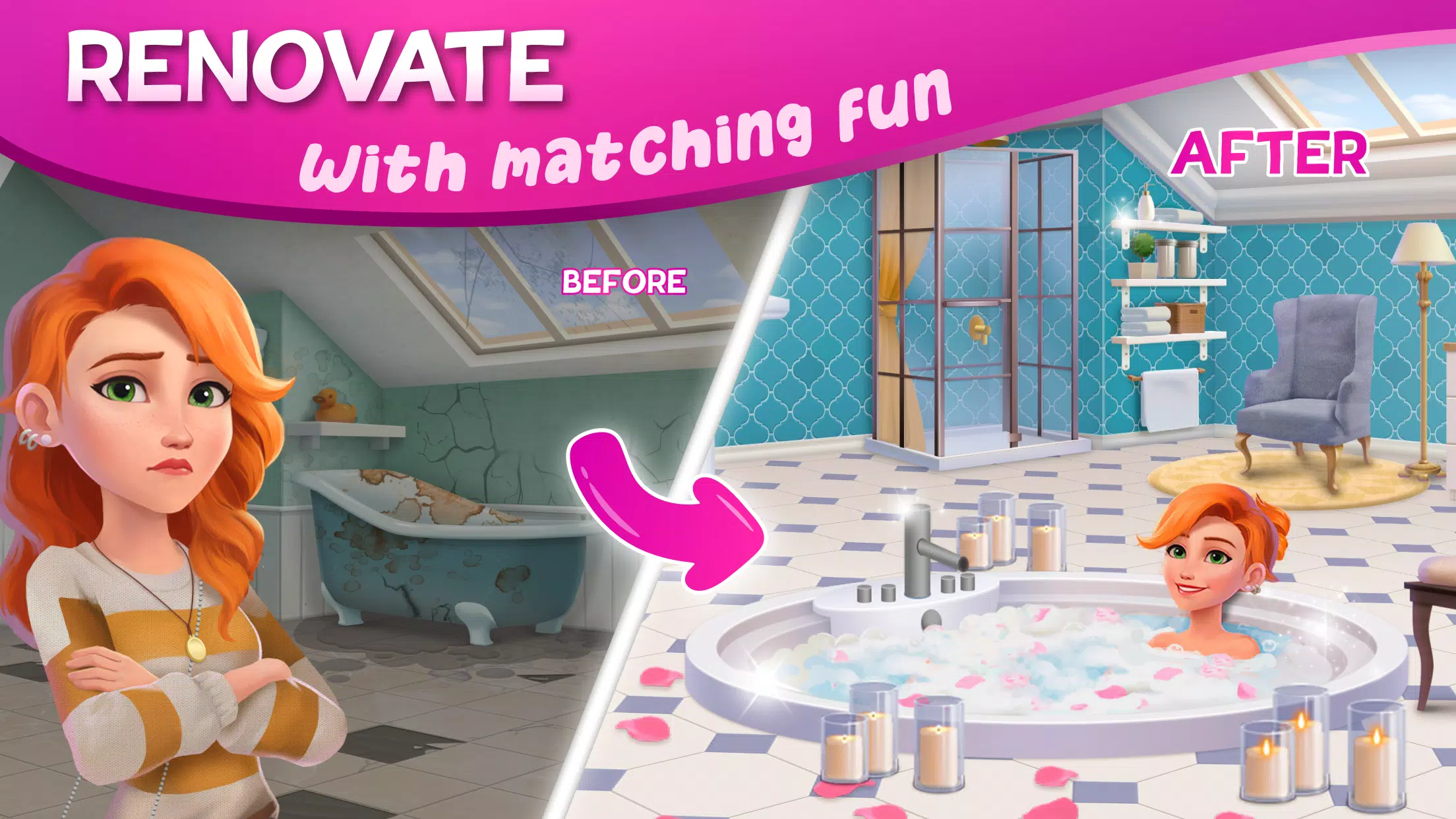 DesignVille: Merge & Design Captura de tela 1