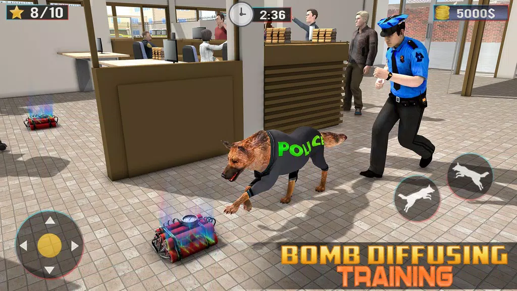 Police K9 Dog Training School: Dog Duty Simulator ဖန်သားပြင်ဓာတ်ပုံ 1