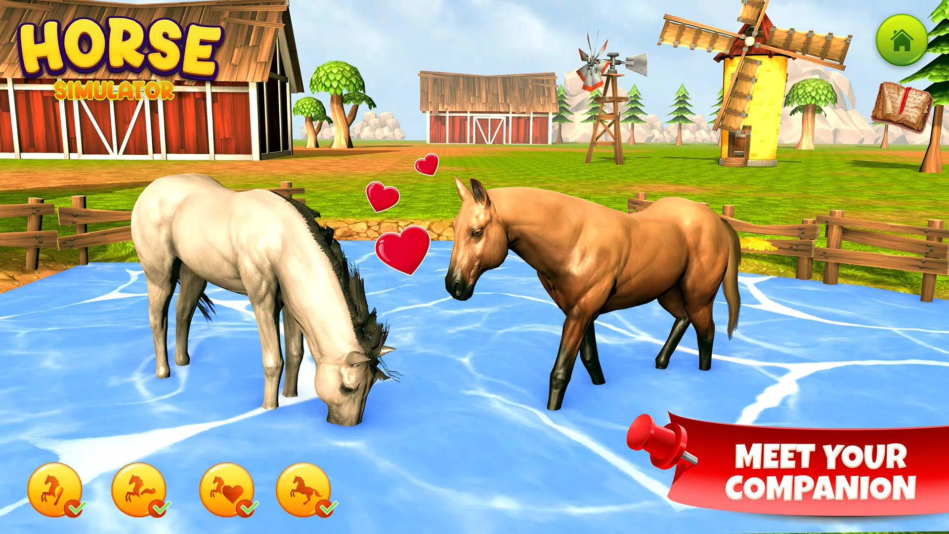 Horse Simulator Family Game 3D應用截圖第2張