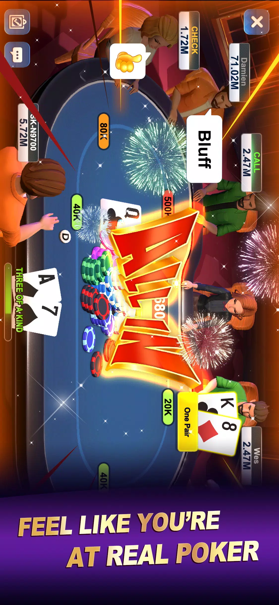 Poker World-Hold’em Frenzy應用截圖第2張