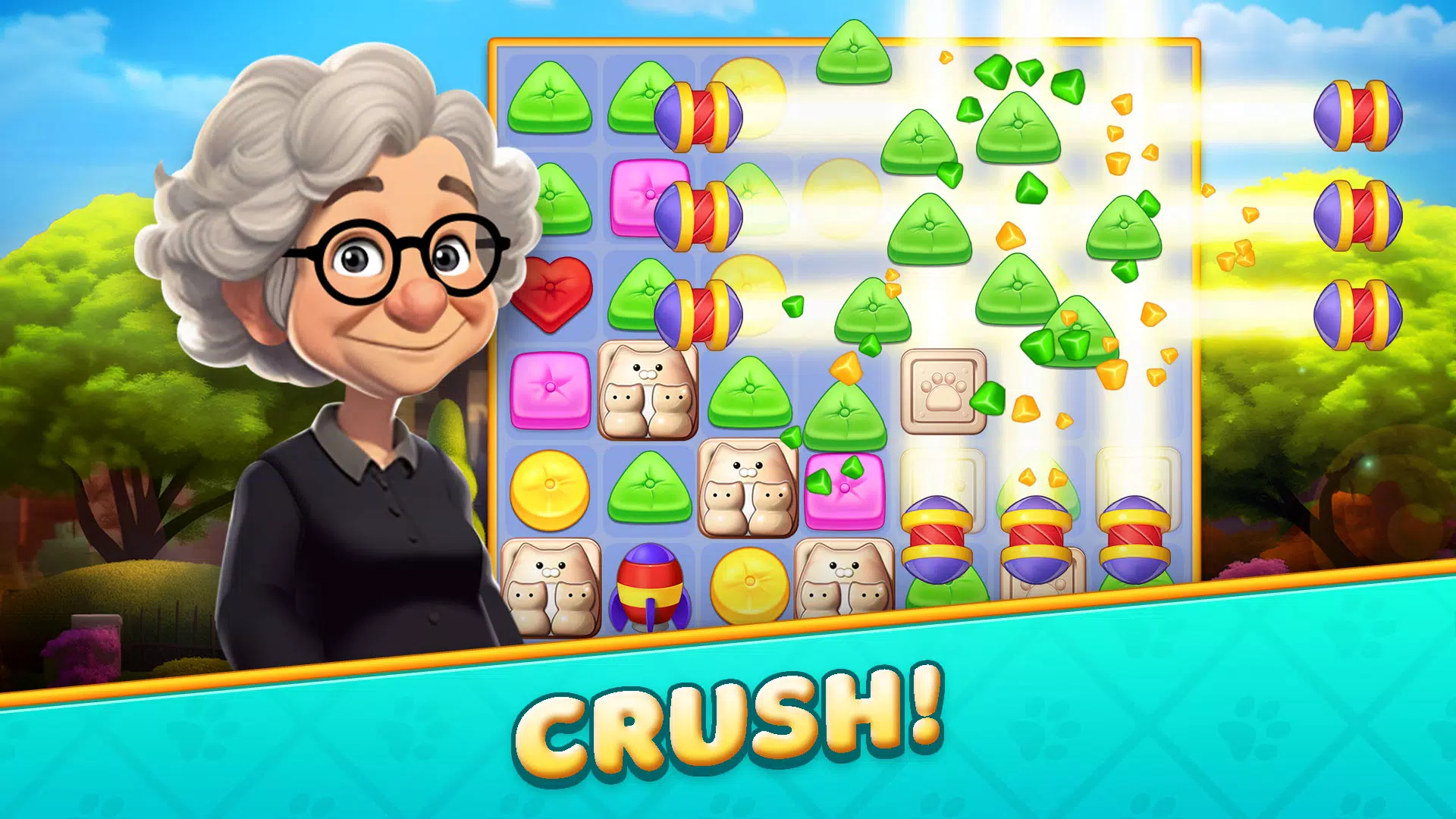 Cat Crunch Captura de tela 1