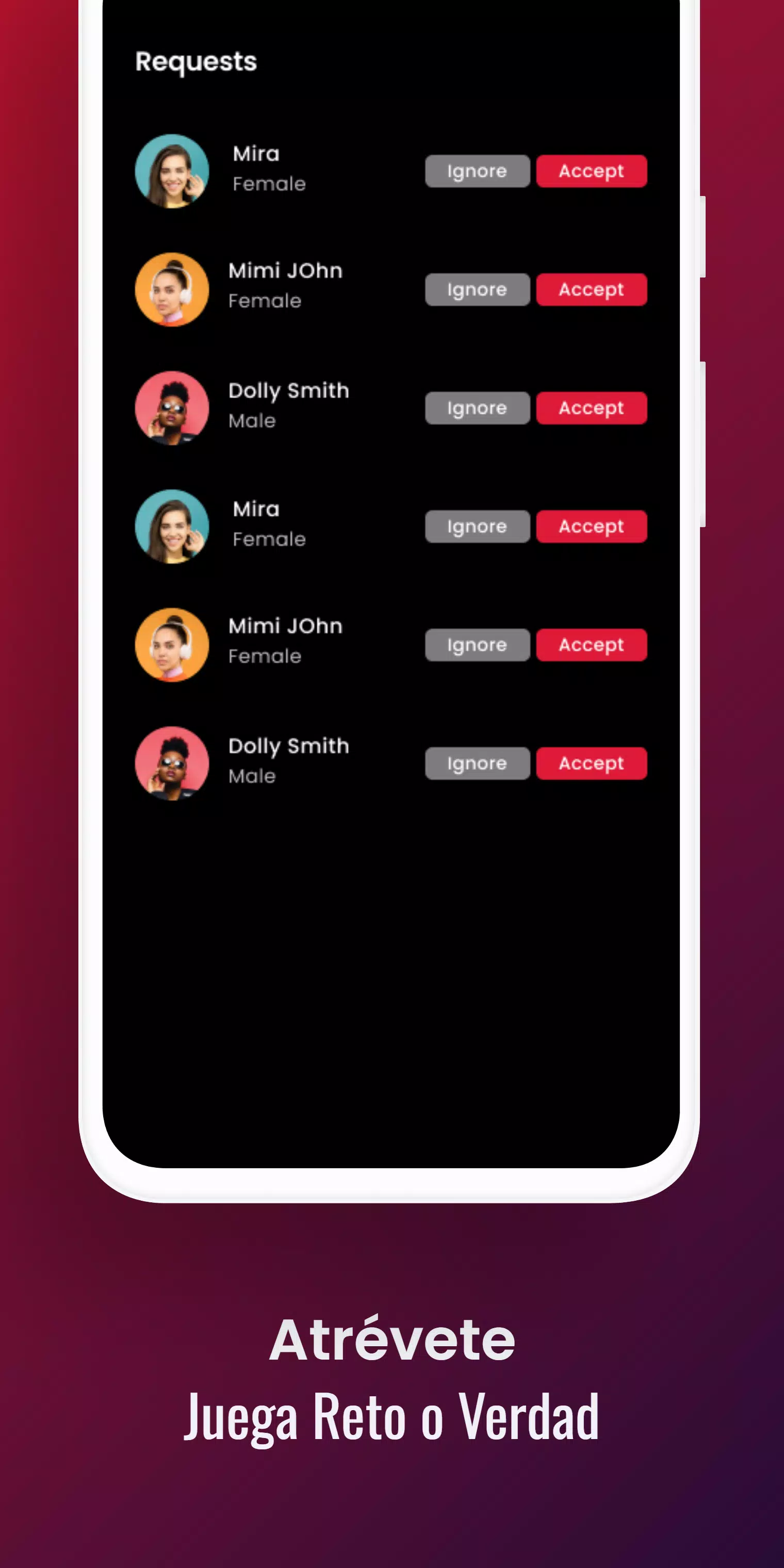 VersusHot Truth o Dare应用截图第0张