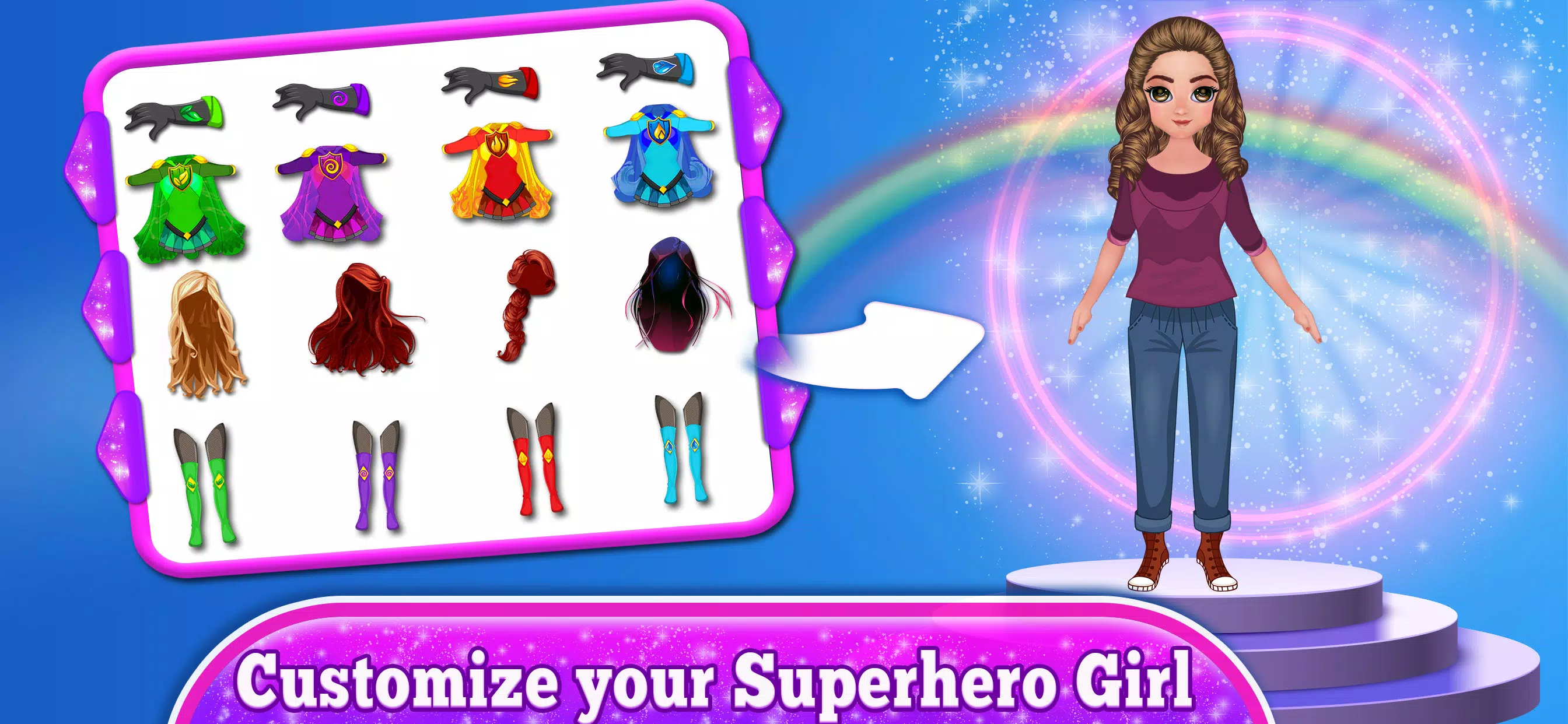 Super hero Girls: Power Games ဖန်သားပြင်ဓာတ်ပုံ 2