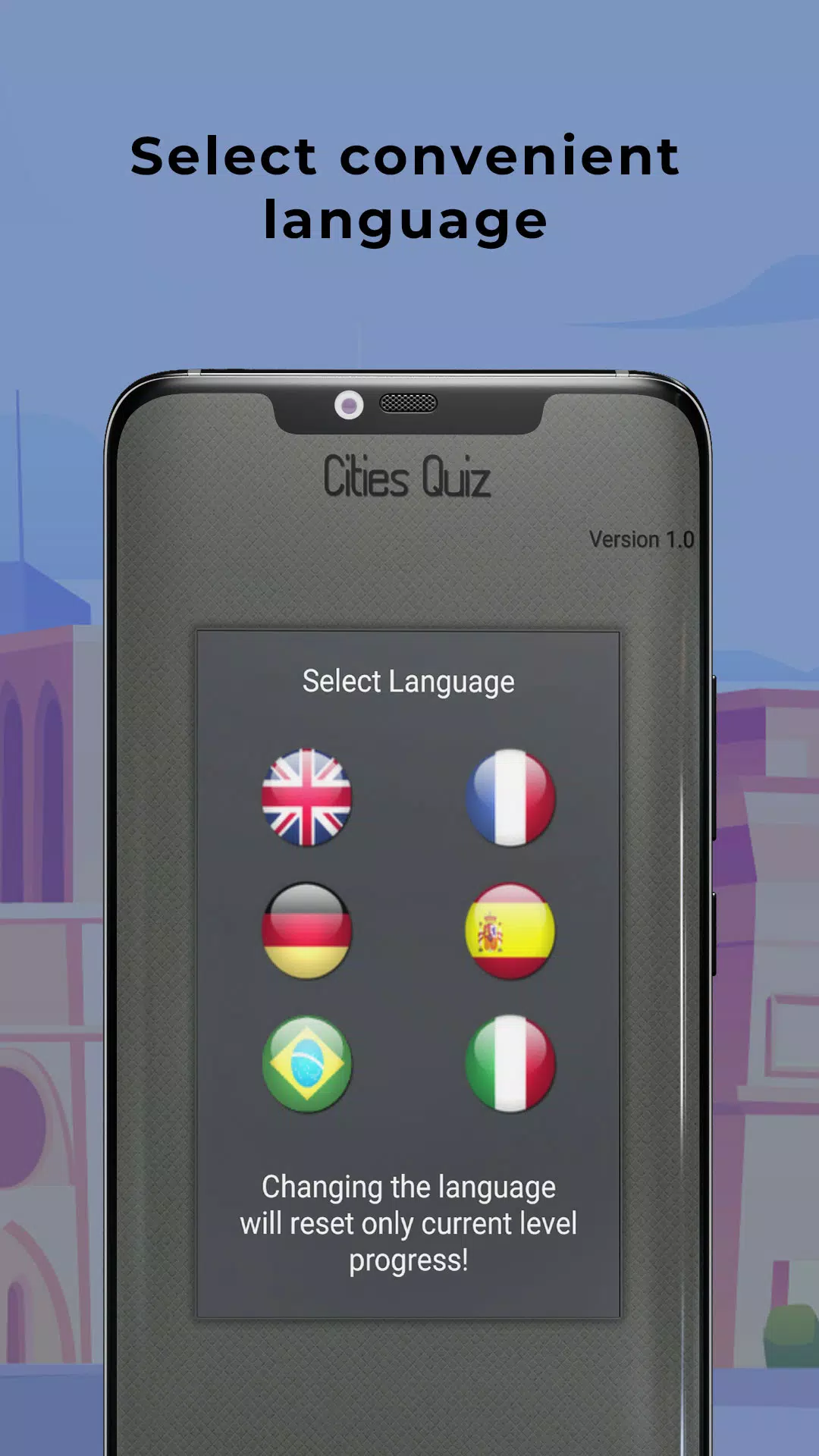 Cities Quiz应用截图第2张