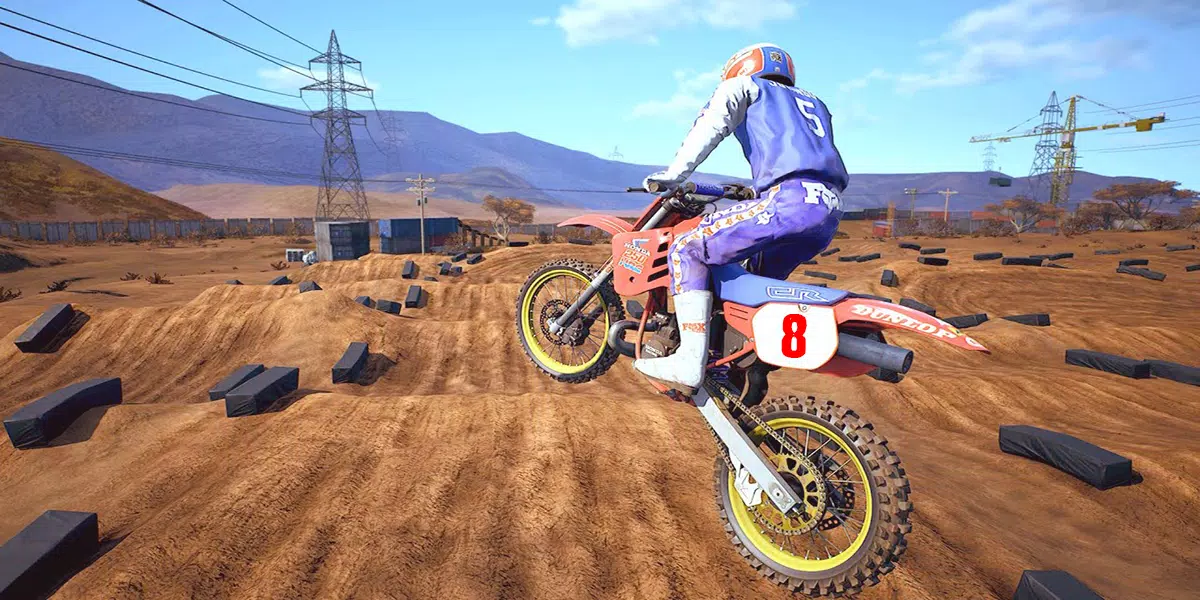 Dirt MX Bikes KTM Motocross 3D Captura de tela 2