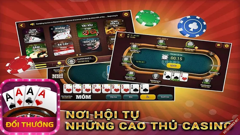 Game Bai - Danh bai doi thuong Tứ Át Ekran Görüntüsü 2