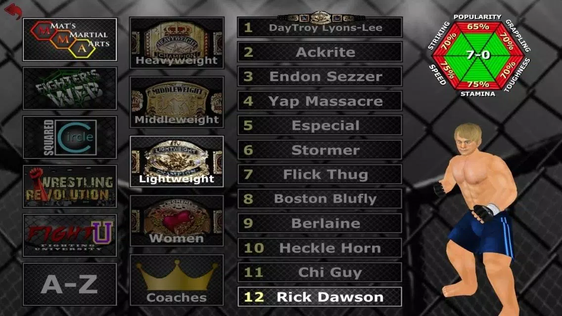 Weekend Warriors MMA Schermafbeelding 1
