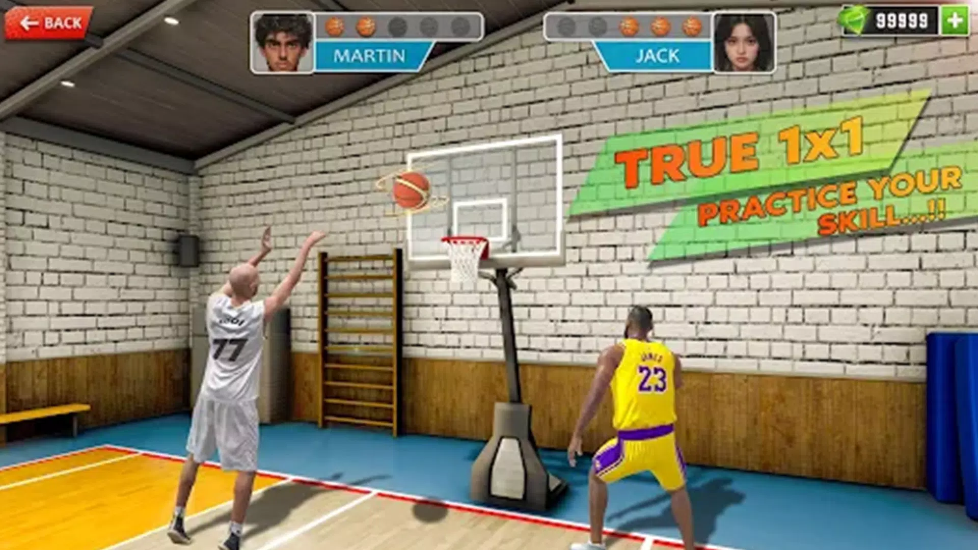 Basketball Games 2023 Offline Tangkapan skrin 1