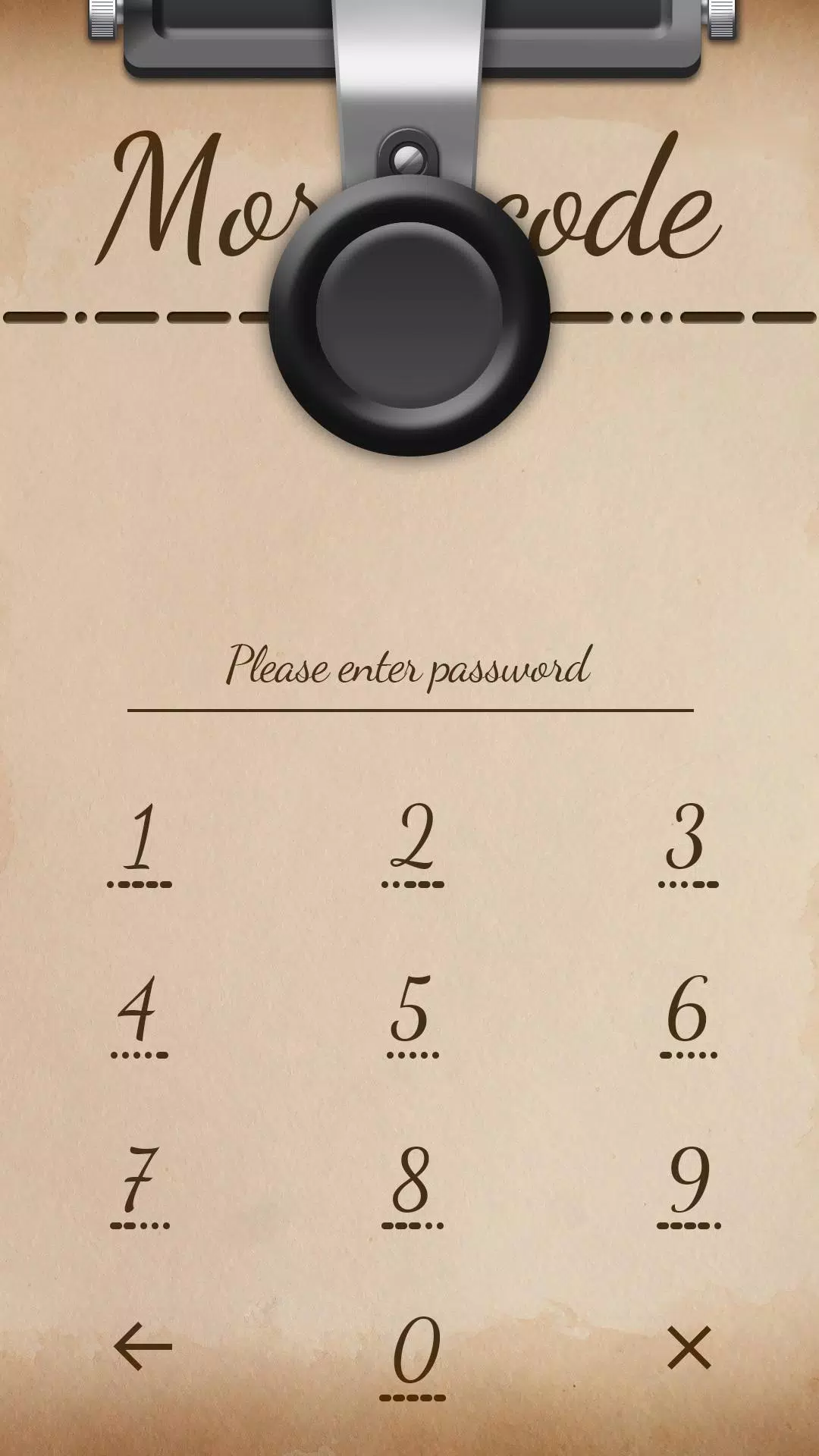 DoScreen Theme MorseCode Tangkapan skrin 1