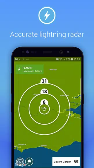 Lightning Alarm Weatherplaza应用截图第0张