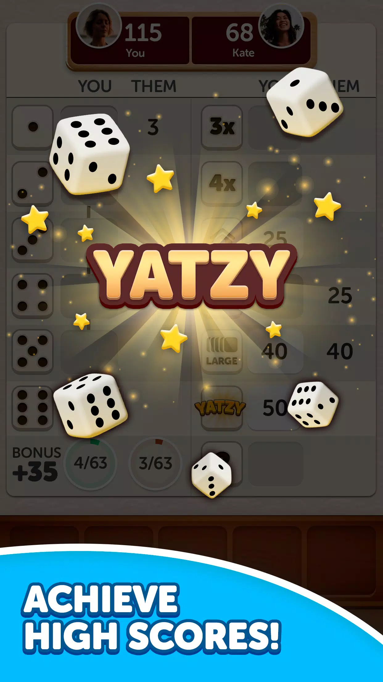 Dice Yatzy應用截圖第2張