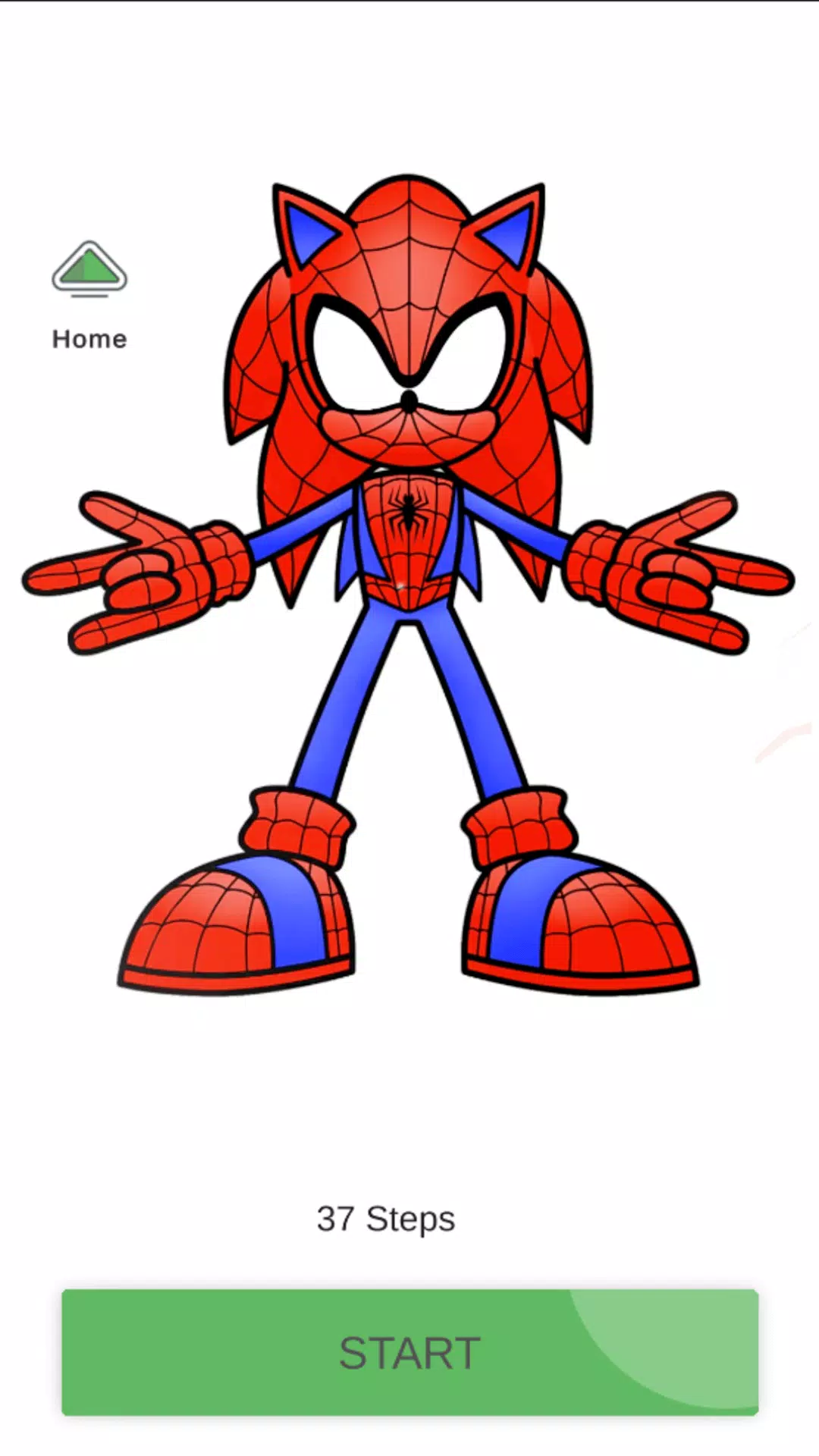 How to draw sonik characters 스크린샷 2