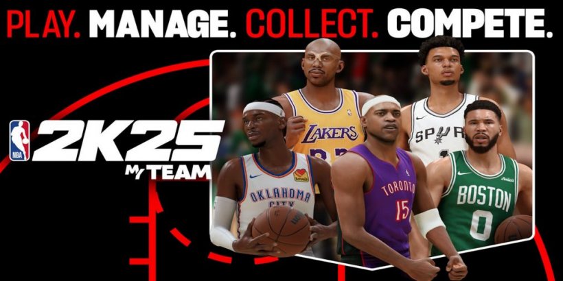 NBA 2K25: MyTeam hiện có sẵn trên Android và iOS cho hành động bóng rổ đang di chuyển