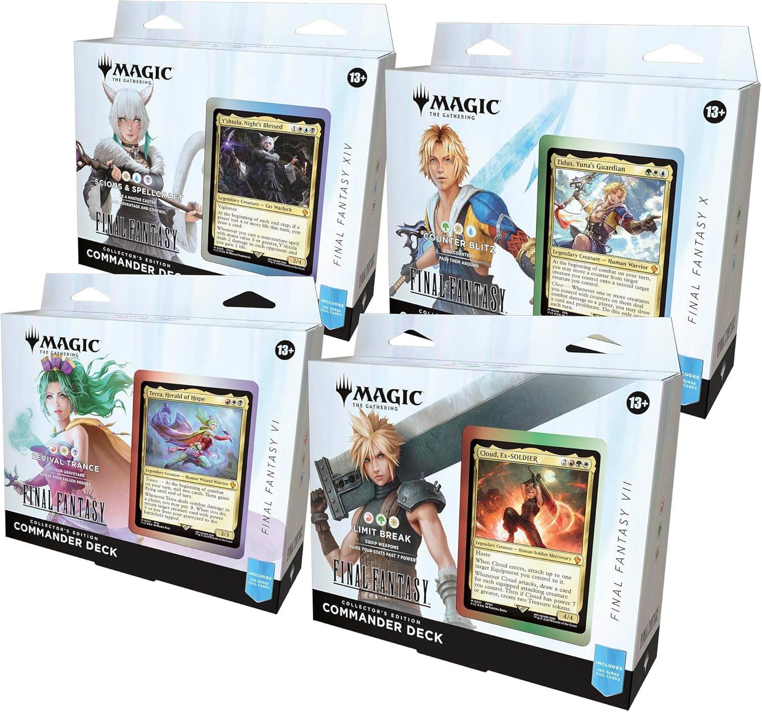 MTG: FF Collector's Edition Commander Deck Bundle