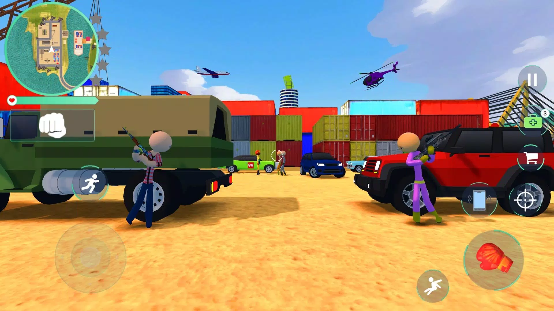 Stickman Mafia: Gangster City Captura de pantalla 1