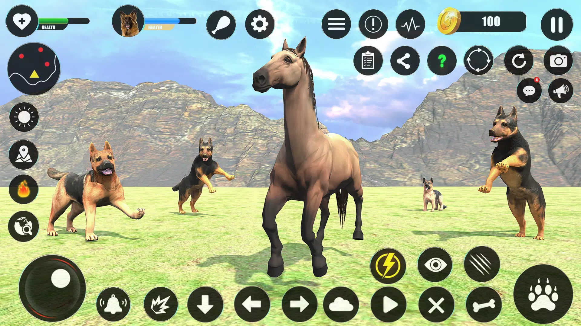 Dog Simulator Pet Game Life 3d Capture d'écran 1