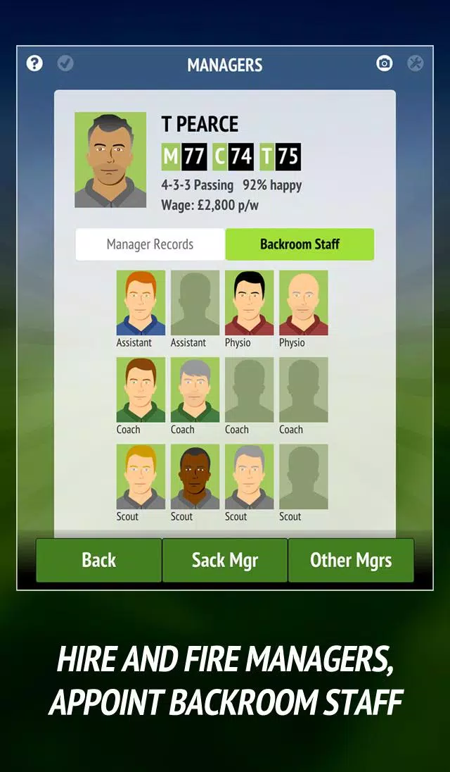 Football Chairman (Soccer) Schermafbeelding 3