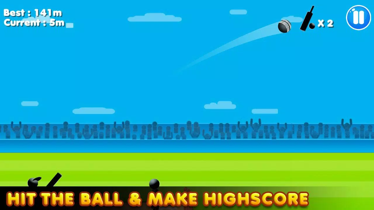 Stickman Cricket:Cricket Games स्क्रीनशॉट 3