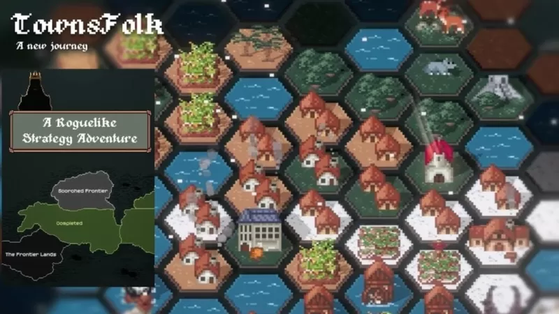 “ Townsfolk：小鎮創作者發行的Retro Roguelike”