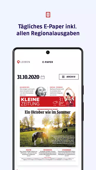 Kleine Zeitung Captura de pantalla 2