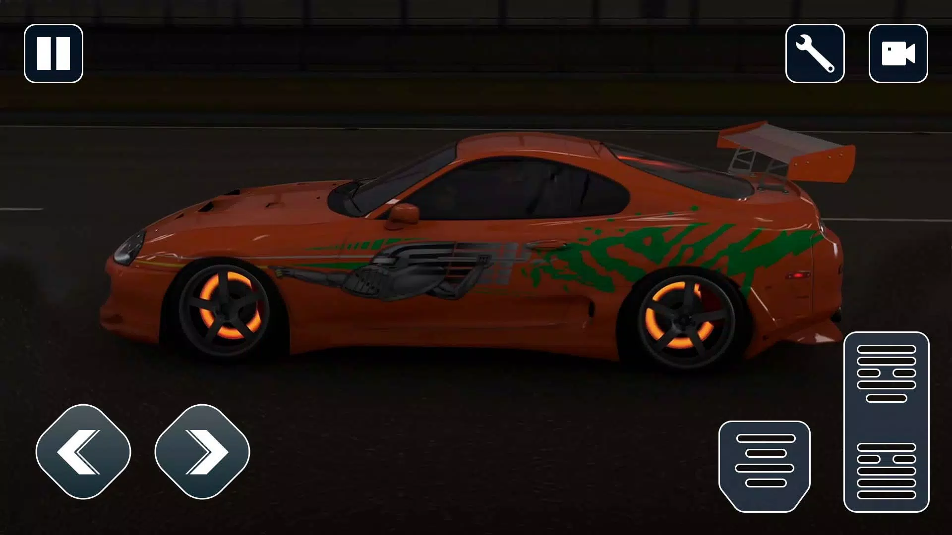 Fun Race JDM Supra Car Parking Captura de tela 2