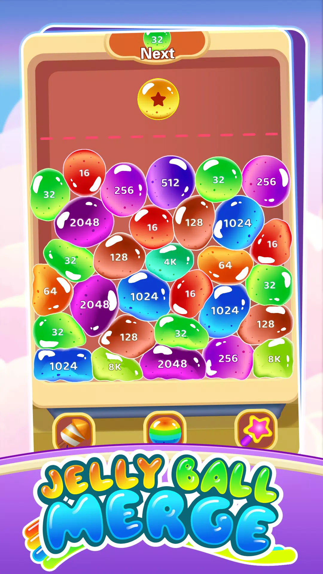 Jelly Ball Merge Captura de tela 2