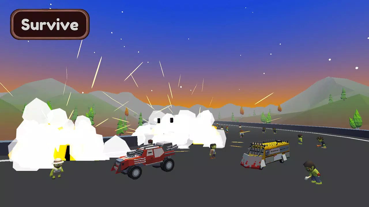 Zombie Race ภาพหน้าจอ 1
