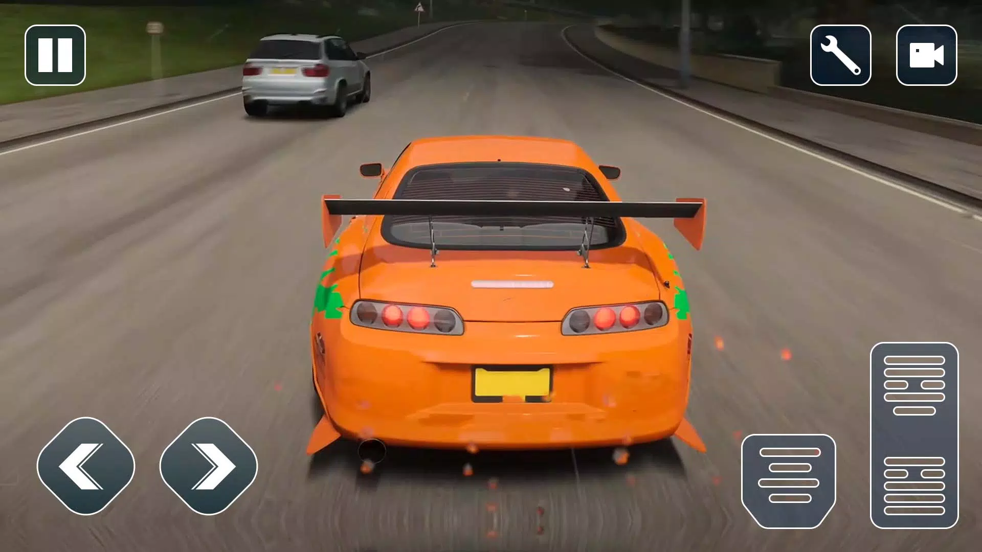 Fun Race JDM Supra Car Parking Captura de tela 1
