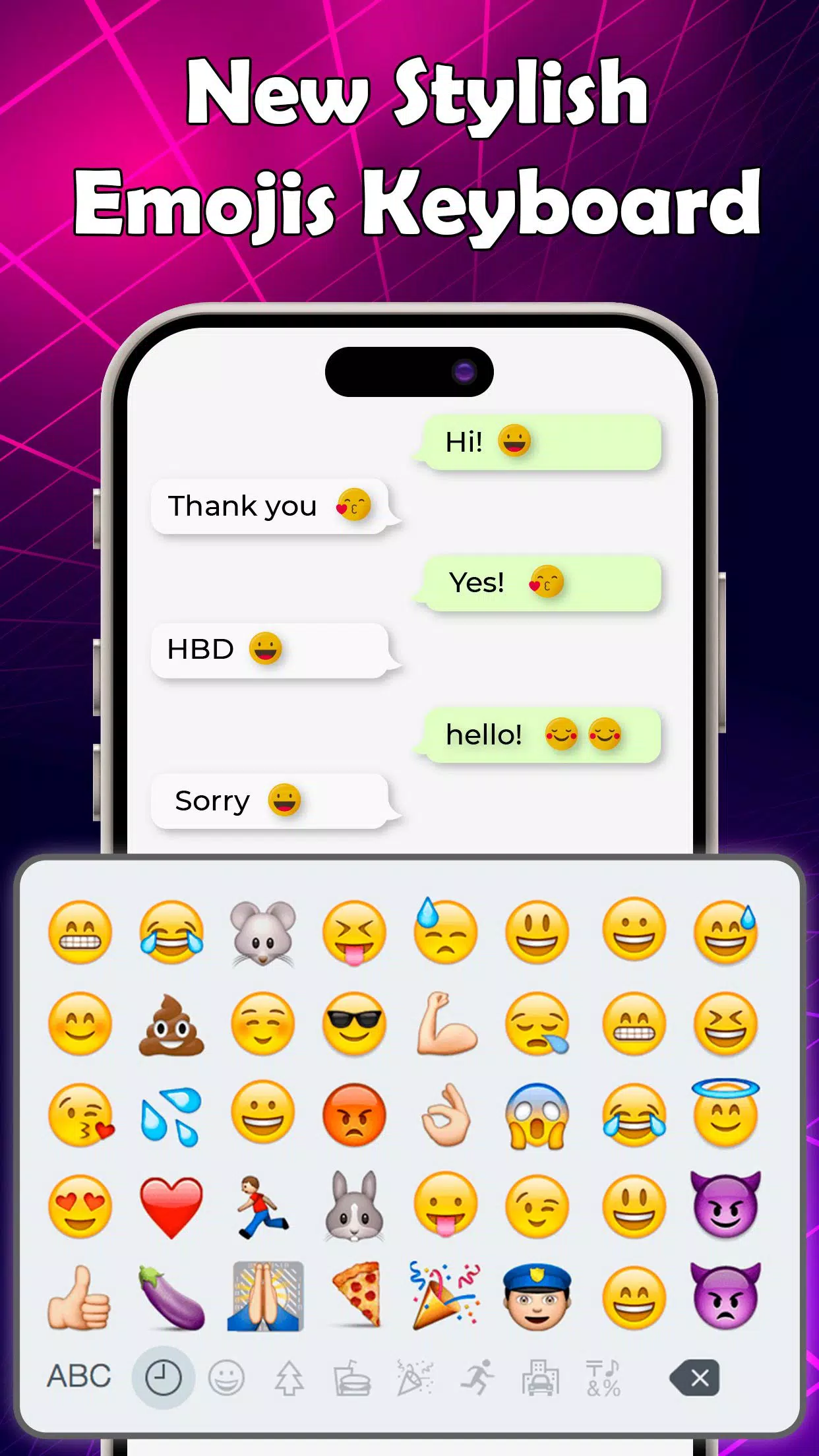 iOS Emojis Captura de tela 0