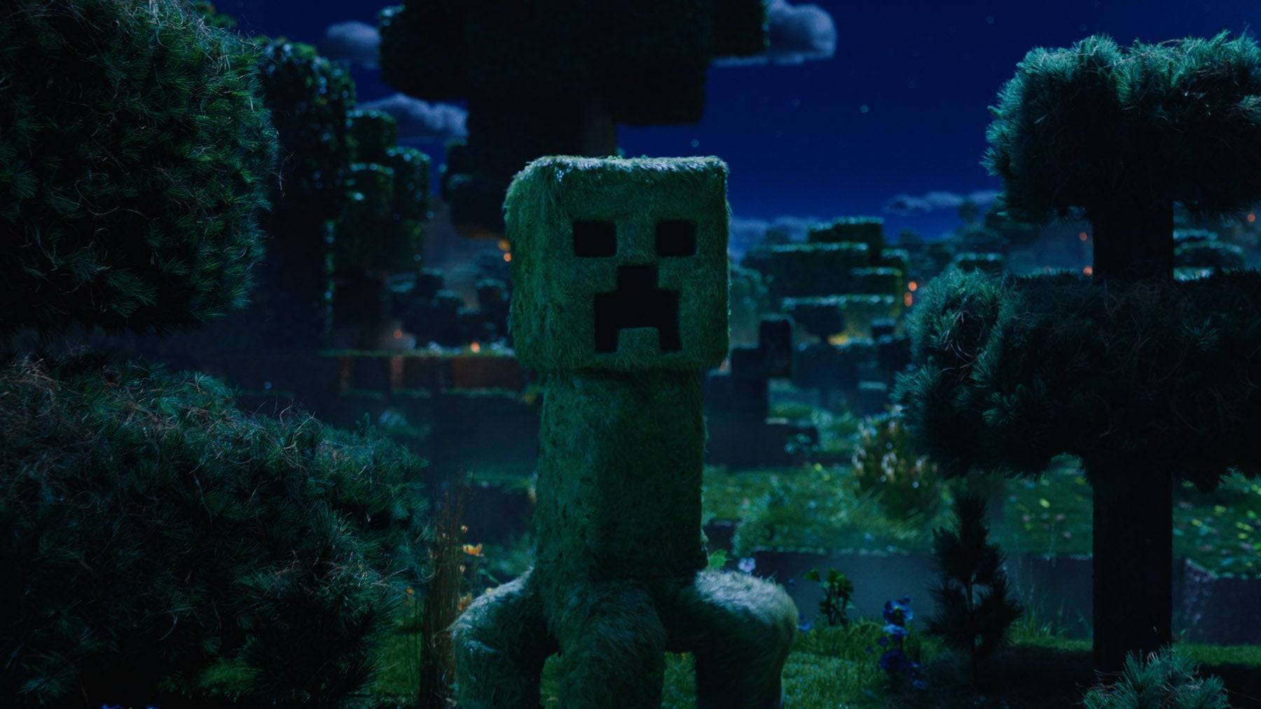 Minecraft movie trailer still