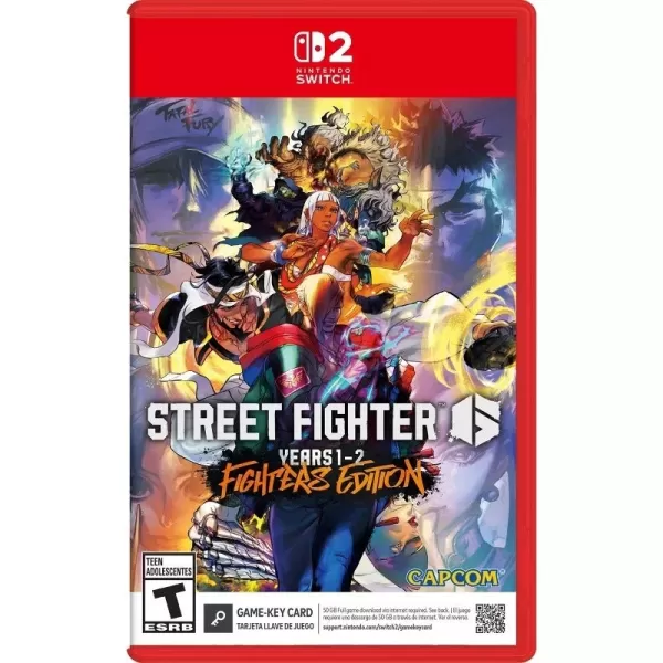 《街头霸王6：一至二周年斗士版》登陆Switch 2并开放预售
