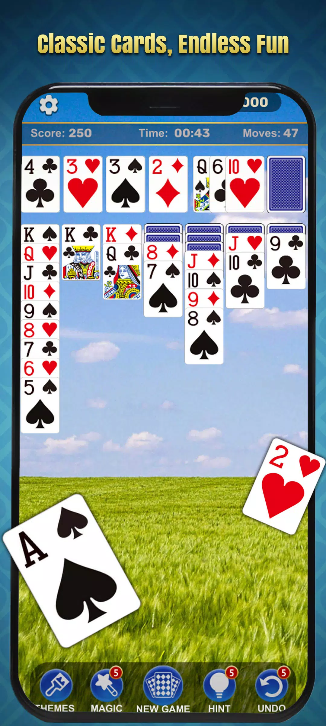 Solitaire Go: Klondike Captura de tela 0