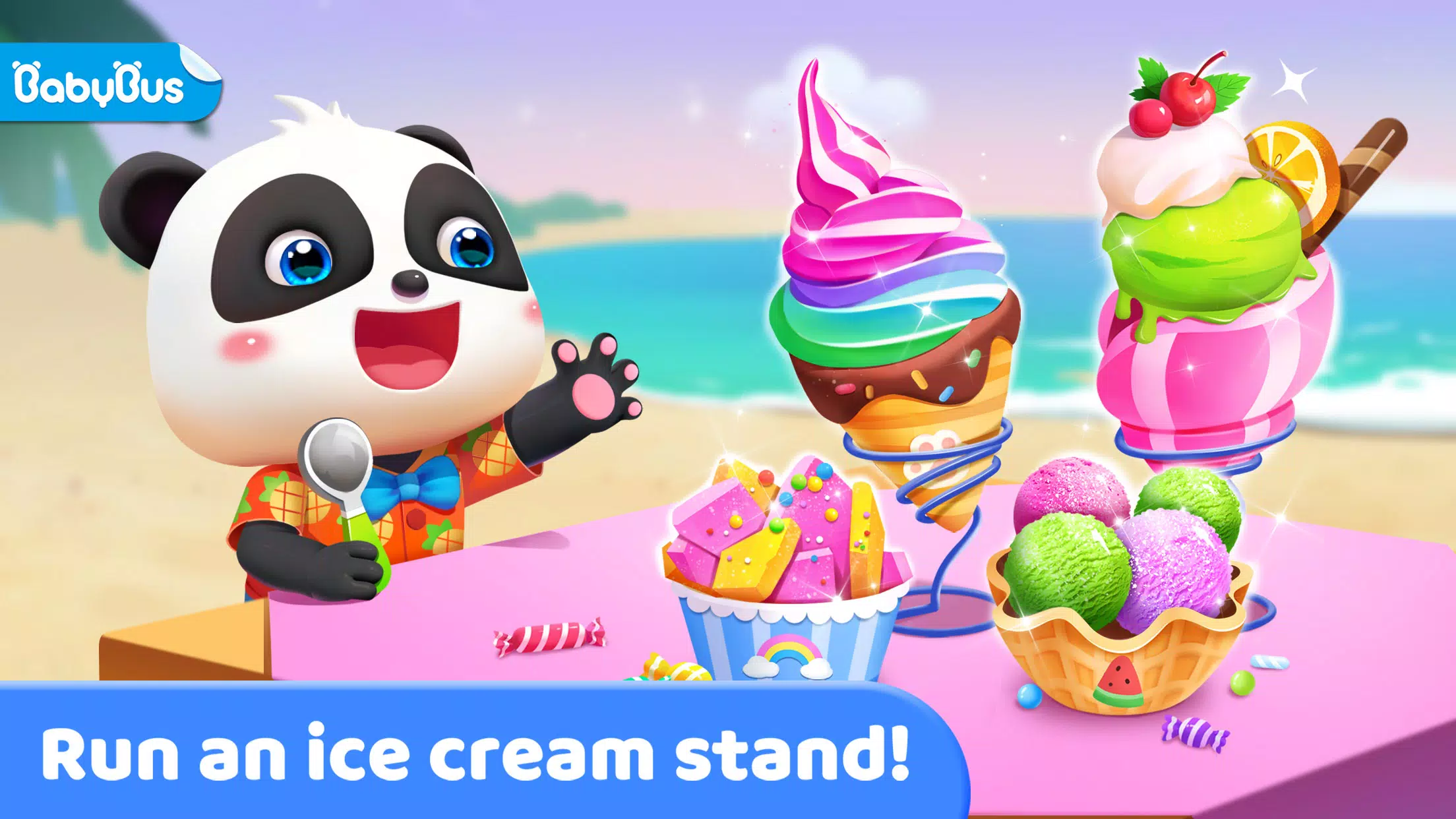 Little Panda’s Ice Cream Stand應用截圖第0張