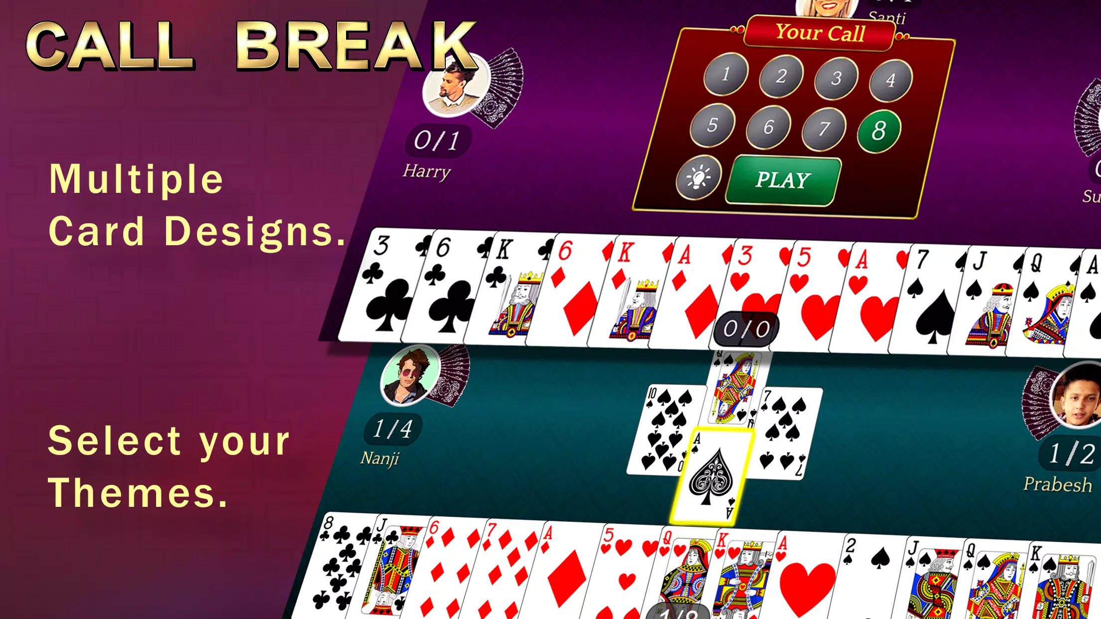 Callbreak, Ludo & 29 Card Game应用截图第1张