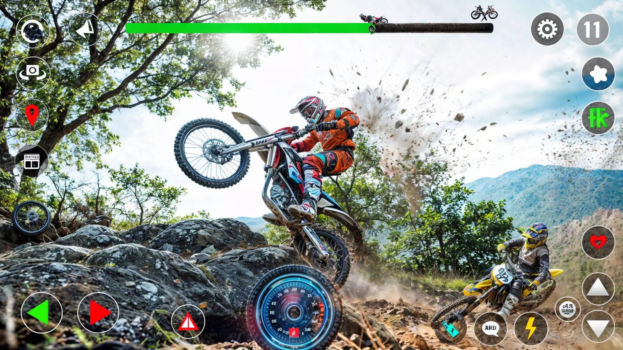 Motocross Dirt Bike Racing 3D स्क्रीनशॉट 1