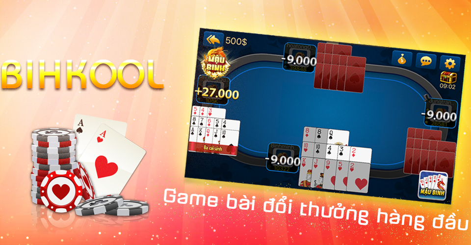 Bihkool - Đánh bài online đổi thẻ mới nhất Captura de pantalla 0