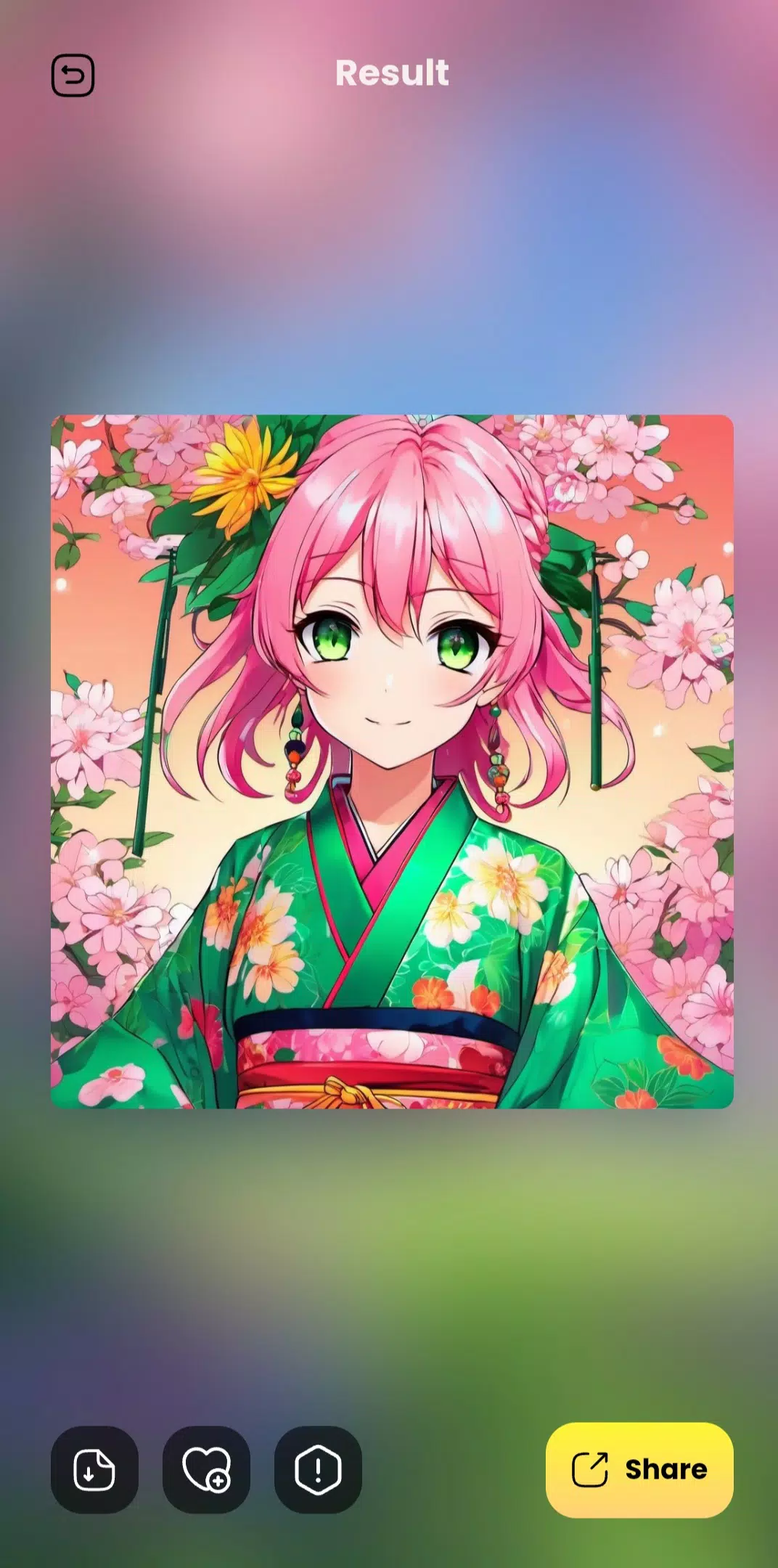 Anime Art Generator - AI Anime Tangkapan skrin 3
