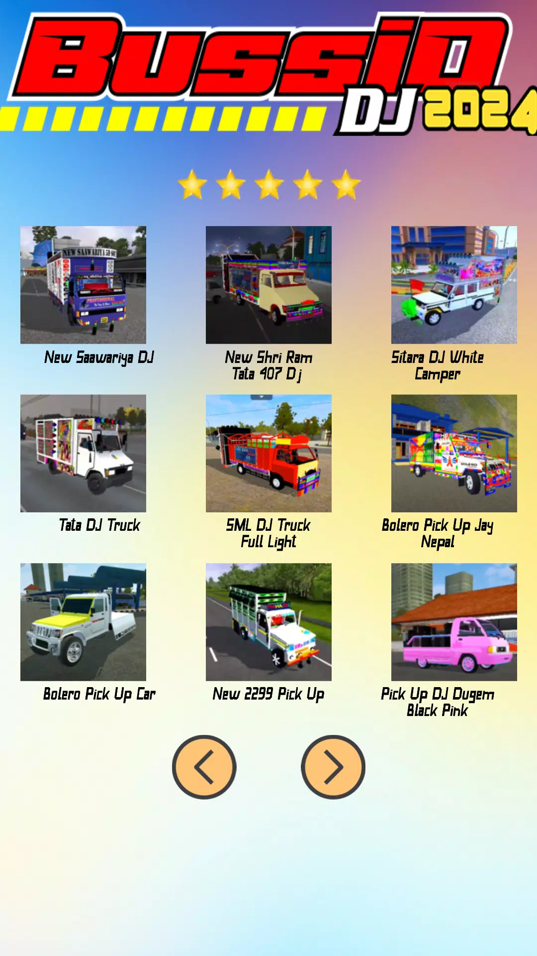 Mod Bussid DJ 2024 Ảnh chụp màn hình 2