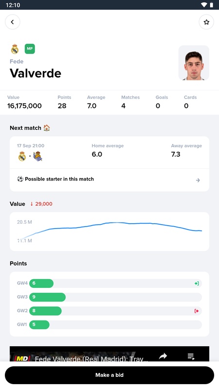 Bemanager: Fantasy Football ภาพหน้าจอ 2