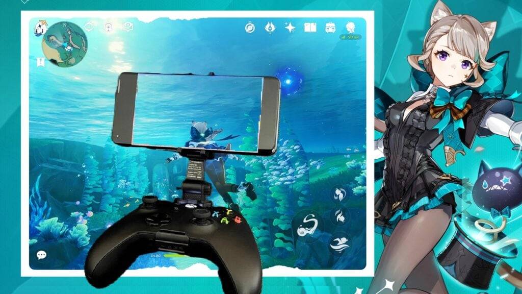 Genshin impact 5.5: Android Controller Support ကဆက်ပြောသည်