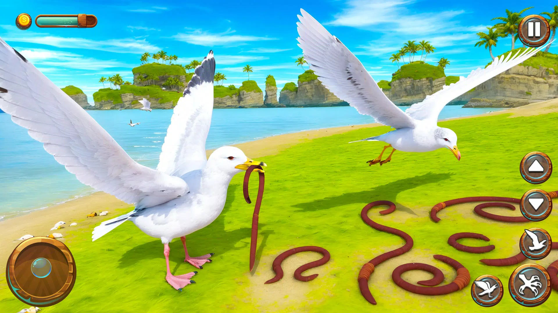 Seagull Bird Life Simulator Capture d'écran 2