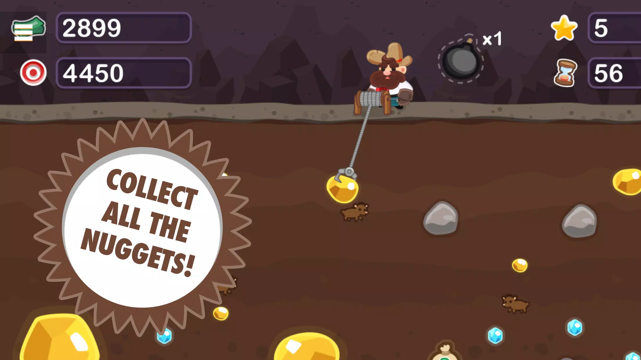 Gold Miner Tom应用截图第2张