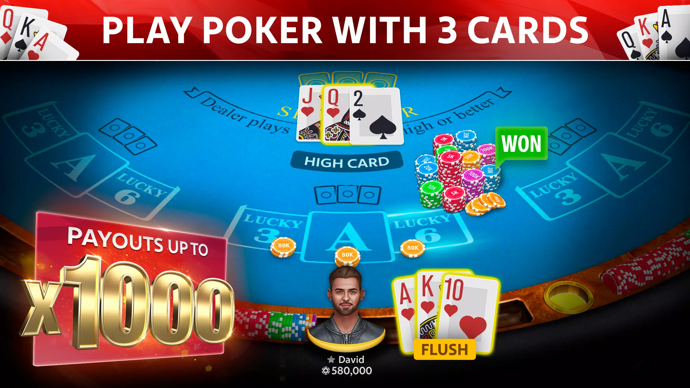 Set Poker Capture d'écran 0