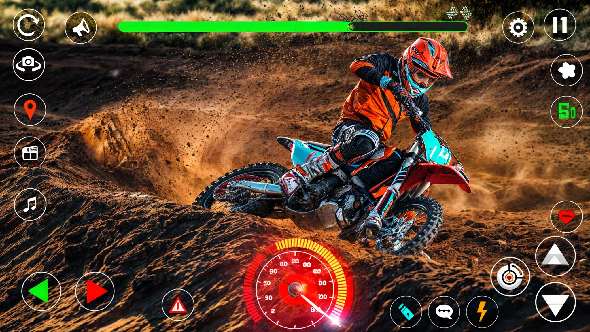 Motocross Dirt Bike Racing 3D स्क्रीनशॉट 3