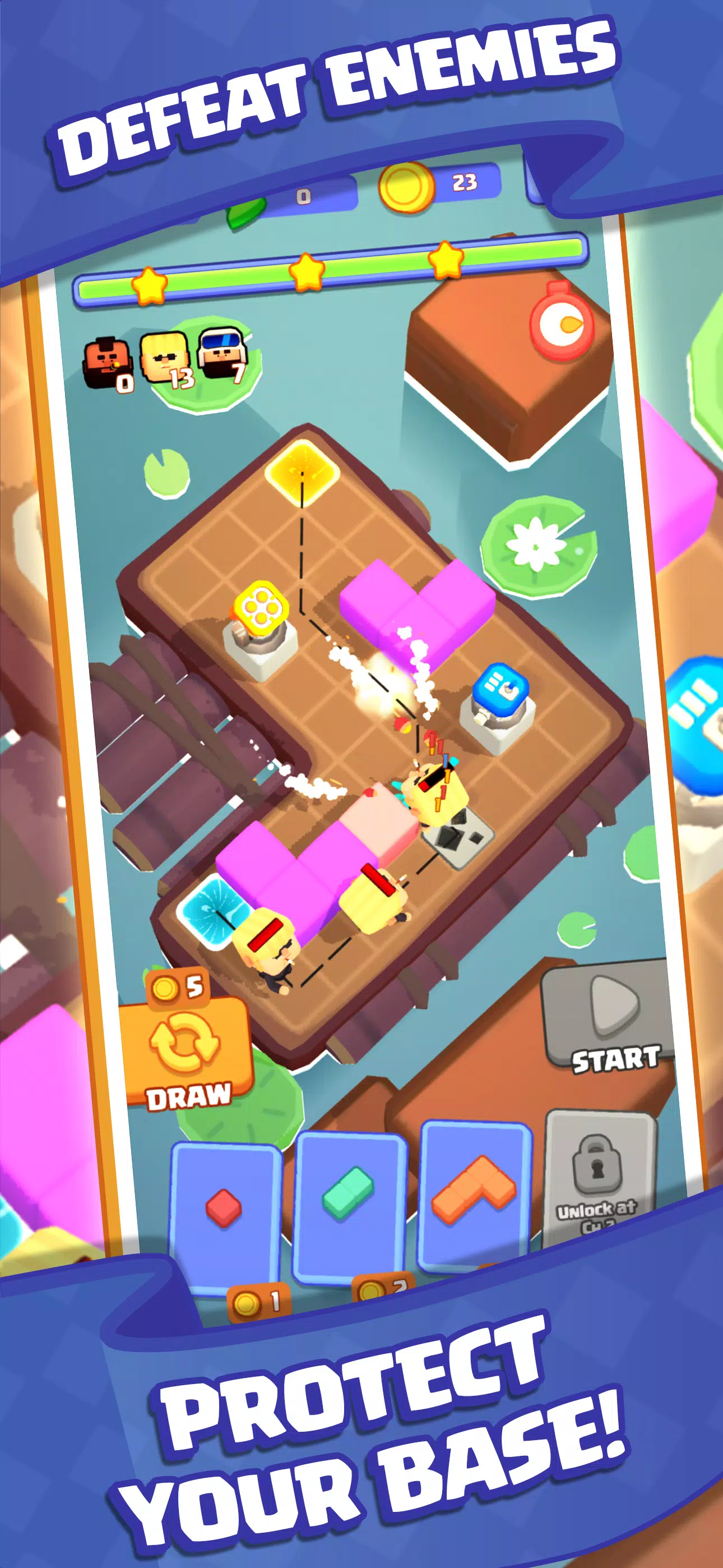Block Blast: Tower Defense Скриншот 1