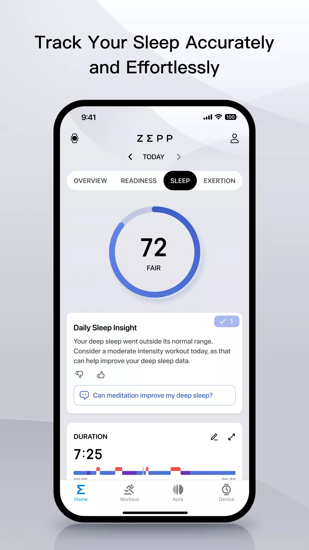 Zepp（formerly Amazfit） Captura de pantalla 2