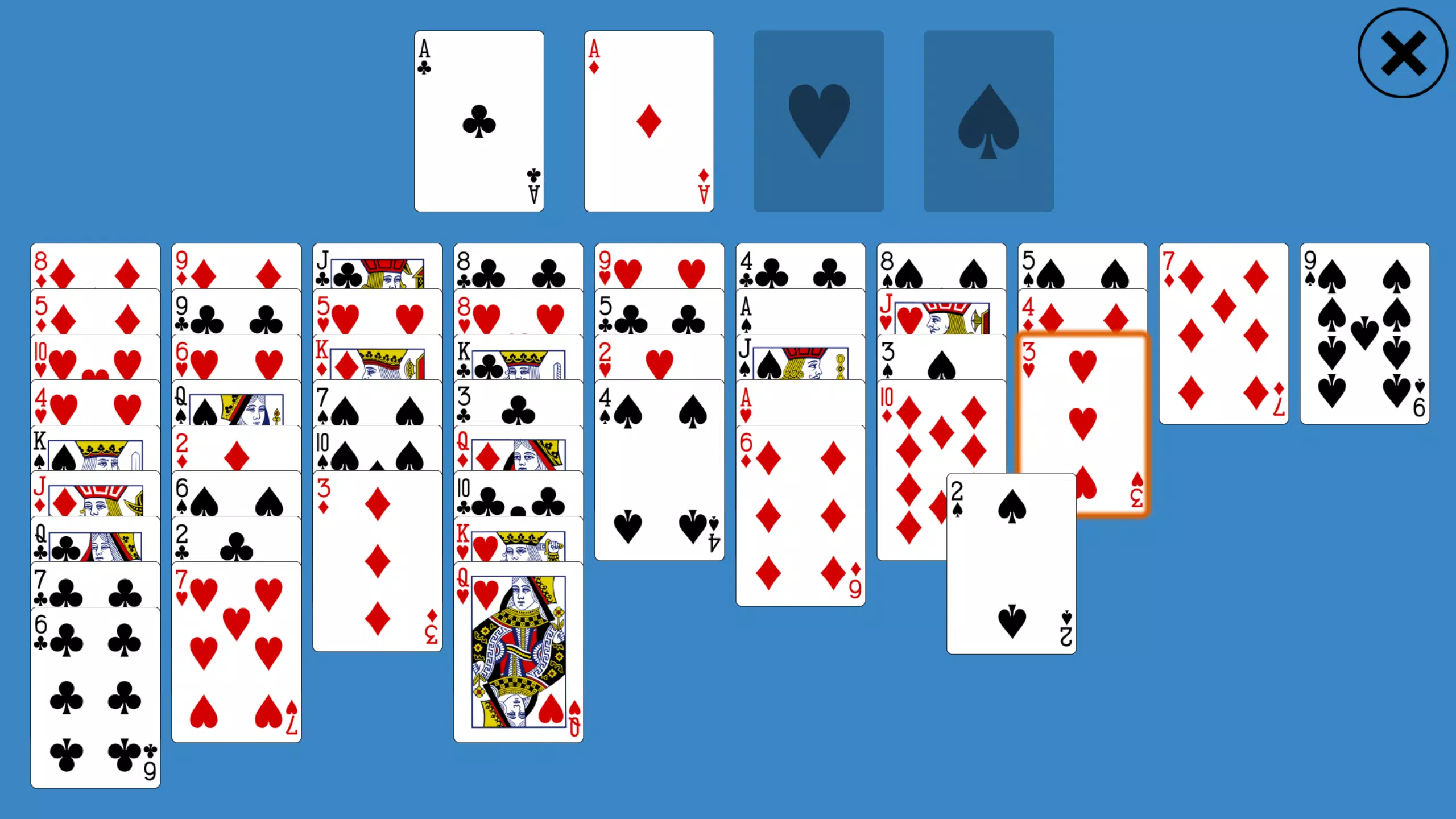 Classic Simple Simon Solitaire Captura de pantalla 1
