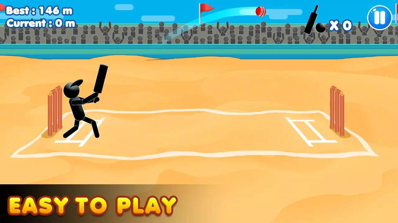 Stickman Cricket:Cricket Games स्क्रीनशॉट 2